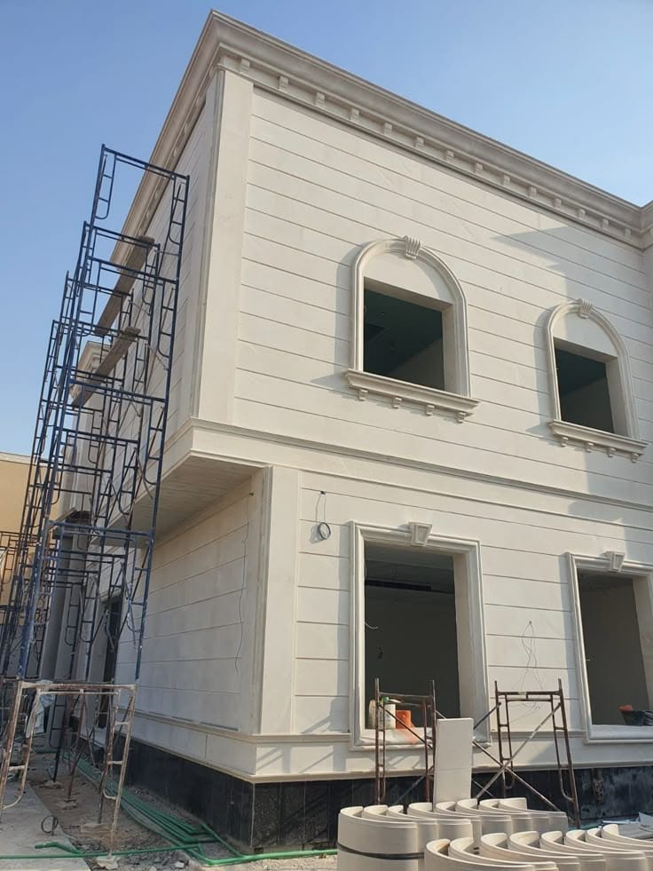 أصباغ واجهات فلل خارجية في الدمام | ترميم وتشطيب فلل | احدث صيحات التشطيب لعام 2026