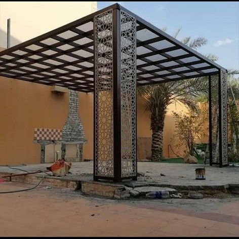 تركيب مظلات لكسان في الدمام | مظلات خارجية | معلم تركيب مظلات